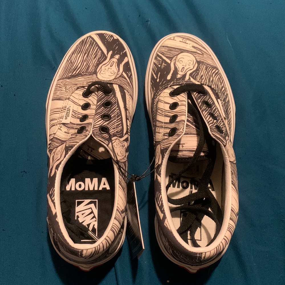 vans era MoMA edvard munch shoes